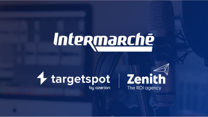 Intermarché communique sur le live audio du groupe Radio France avec Zenith et Targetspot